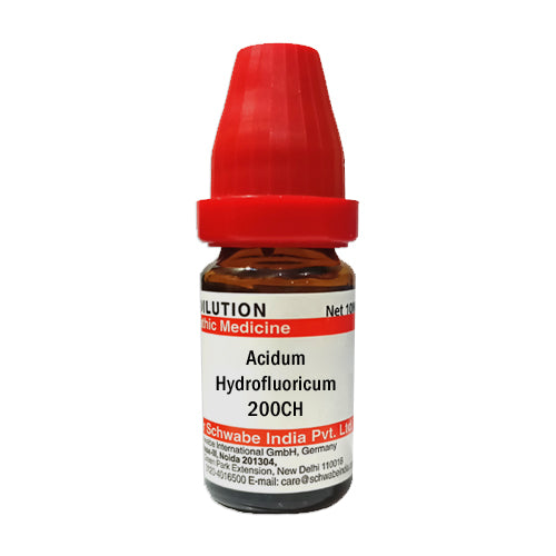 Acidum Hydrofluoricum 200CH