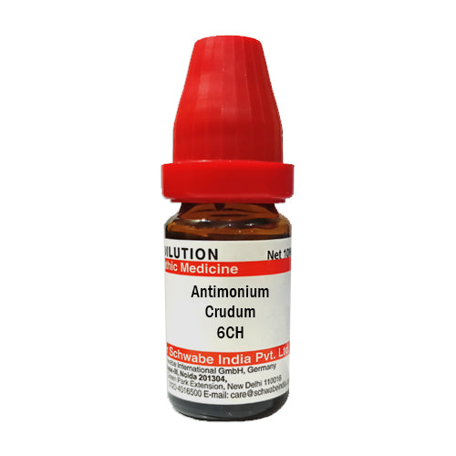 Antimonium Crudum 6CH