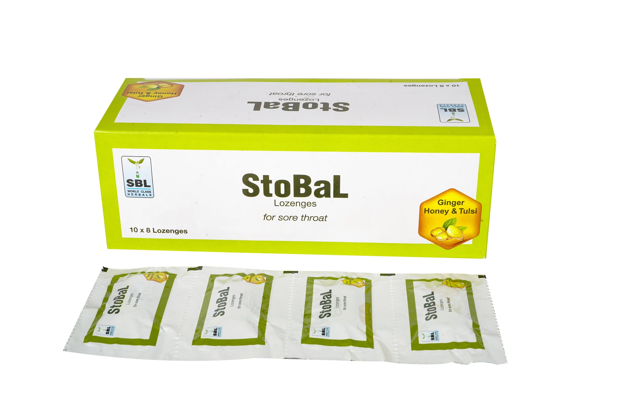 Stobal Lozenges Box (80nos of Lozenges)
