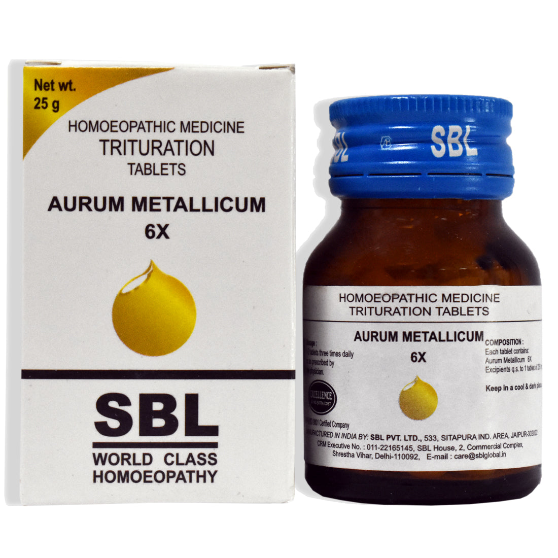 Aurum Metallicum 6X