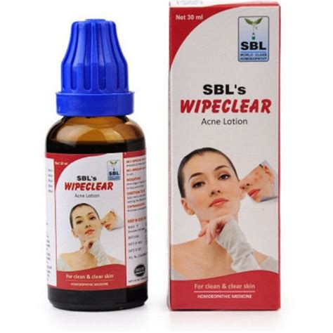 Wipeclear acne lotion