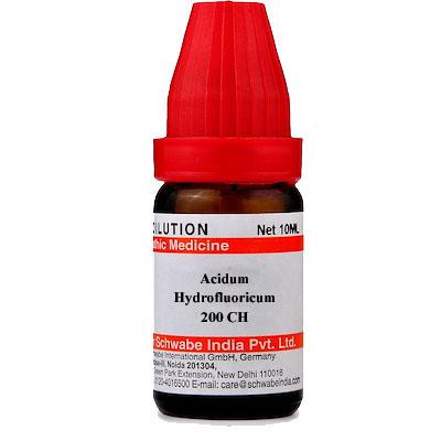 Acidum Hydrofluoricum 200CH