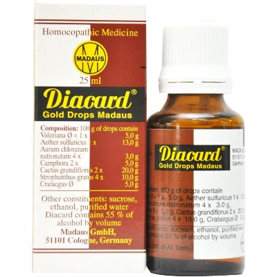 Diacard Gold Drops Madaus