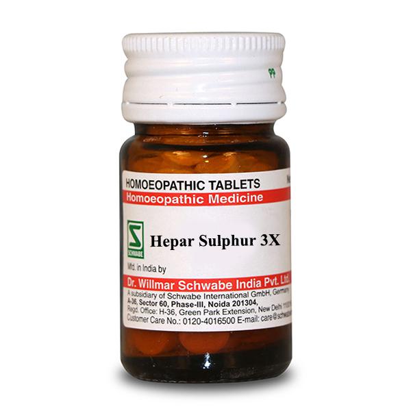 Hepar Sulphur 3X